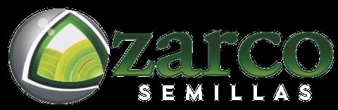 Zarco Semillas logo with green dome shield containing layered leaf design and company name
